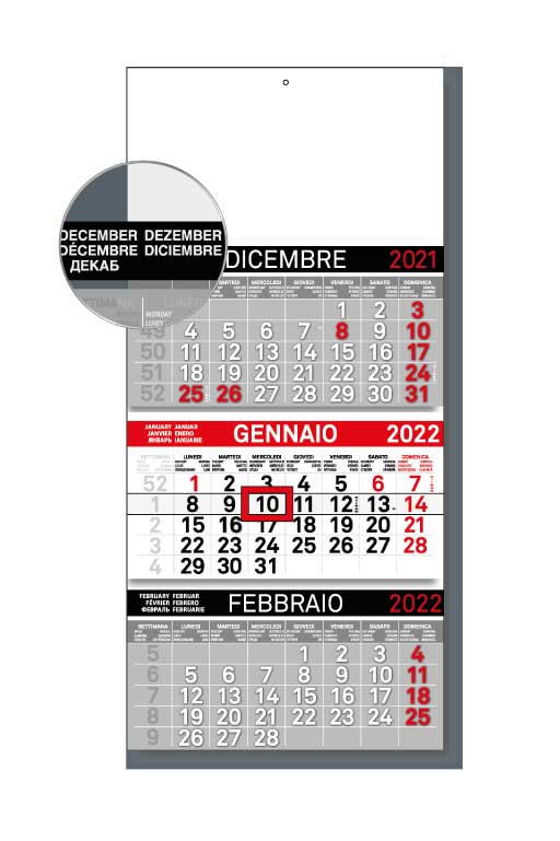 Calendari 2021 Trittici Online Primissima Net calendario trittico 2021