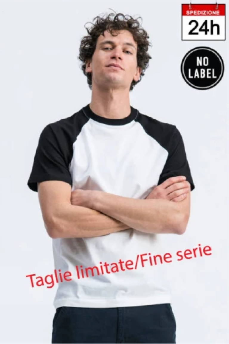 Maglietta da Uomo bicolore BeWear Primissima
