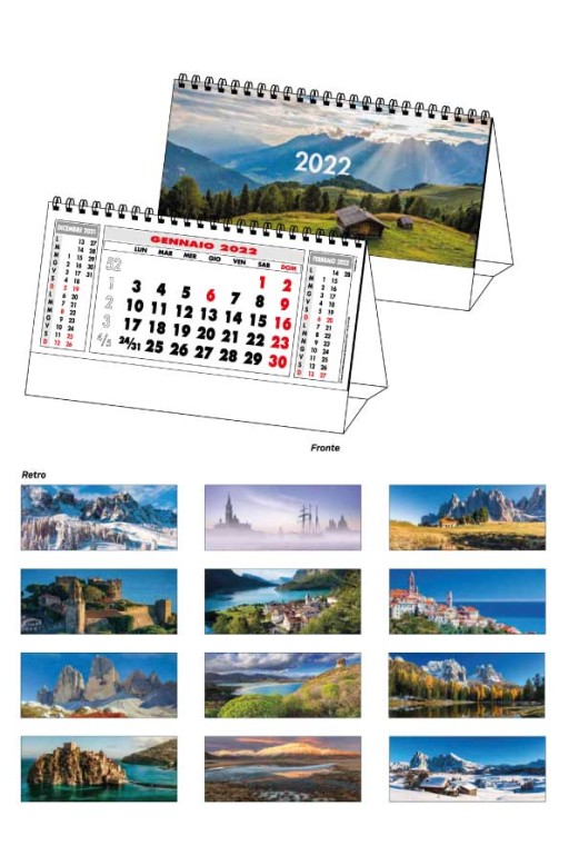 Calendario da Banco Paesaggi