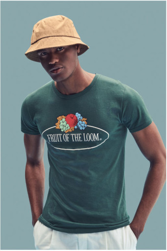 Maglia Fruit of the Loom Iconic  (LOGO FRUIT GIA' STAMPATO)